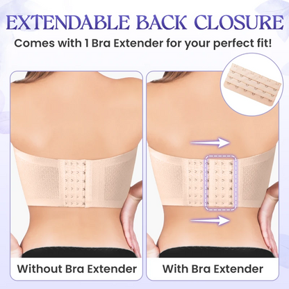 SecureCurve® | Skridsikker stropløs push-up-bh