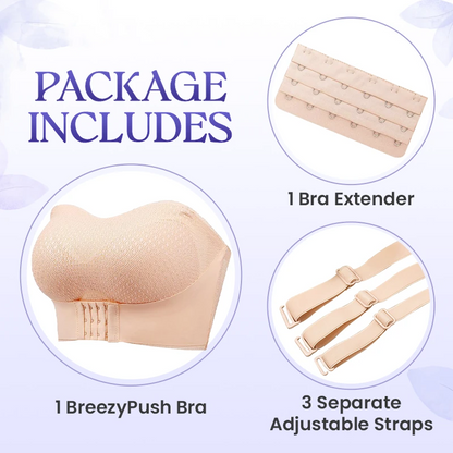 SecureCurve® | Skridsikker stropløs push-up-bh